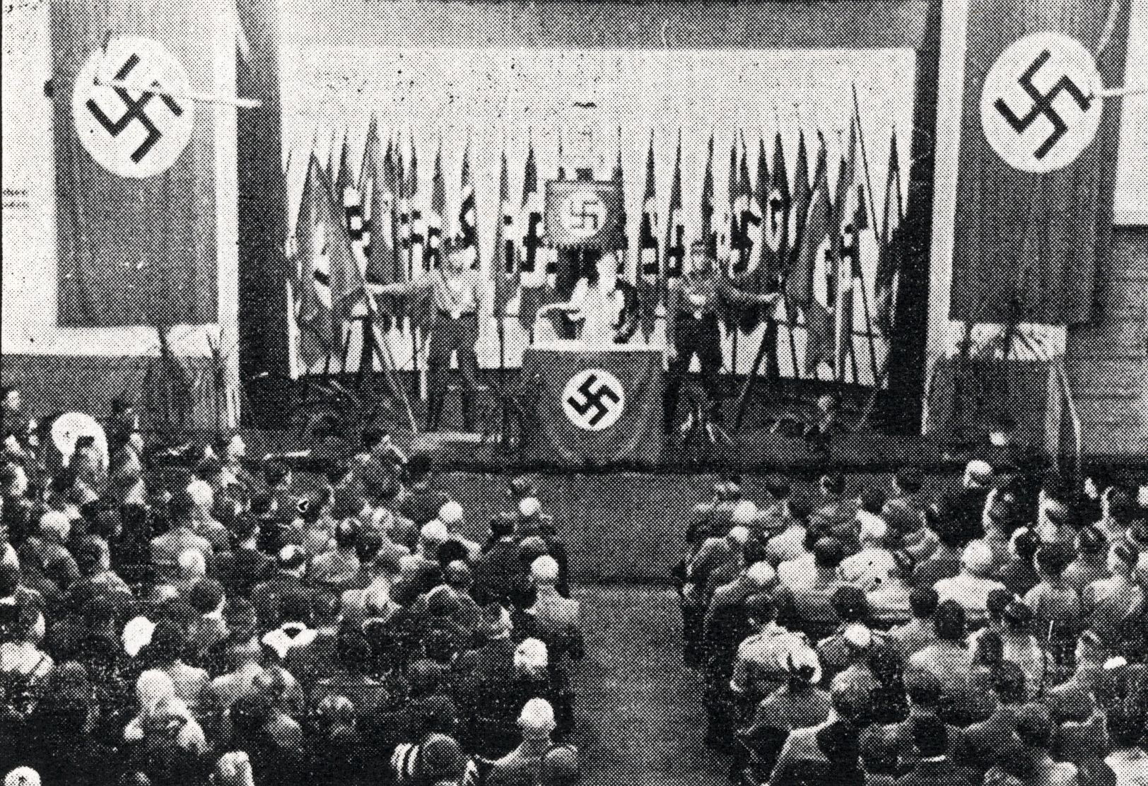 Фашистские течения. Национал-Социалистическая рабочая партия Германии. Национал-Социалистическая рабочая партия Германии (НСДАП). Съезд национал социалистов Германии НСДАП 1934.